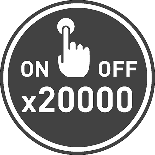 Broj ciklusa uključivanja / isključivanja: 20.000 