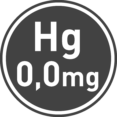 Zawartość rtęci Hg (mg): 0 (mg)